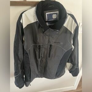 Free Country FCXTREME Extreme Performance Series Black Gray Jacket‎ XL Heavy